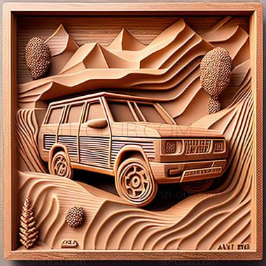 3D модель LADA Niva Travel (STL)